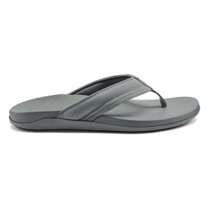 Olukai Maha Men's Flip Flops - Cooler Grey/Cooler Grey